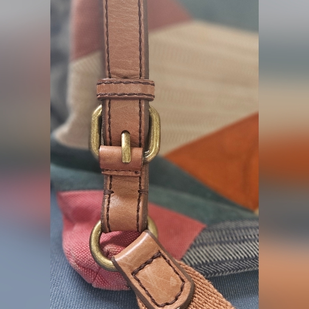 🌟 Women's Colorful Fossil Patchwork Boho Crossbody Bag🌟 - Picture 5 of 6